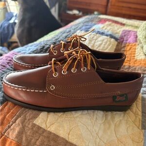 Bass Brown Leather Loafers